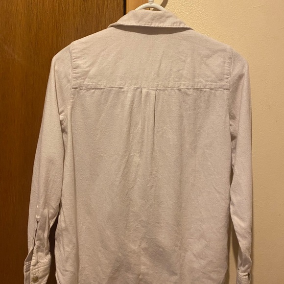 Madewell XS Button Down, Cream Color - Picture 2 of 5